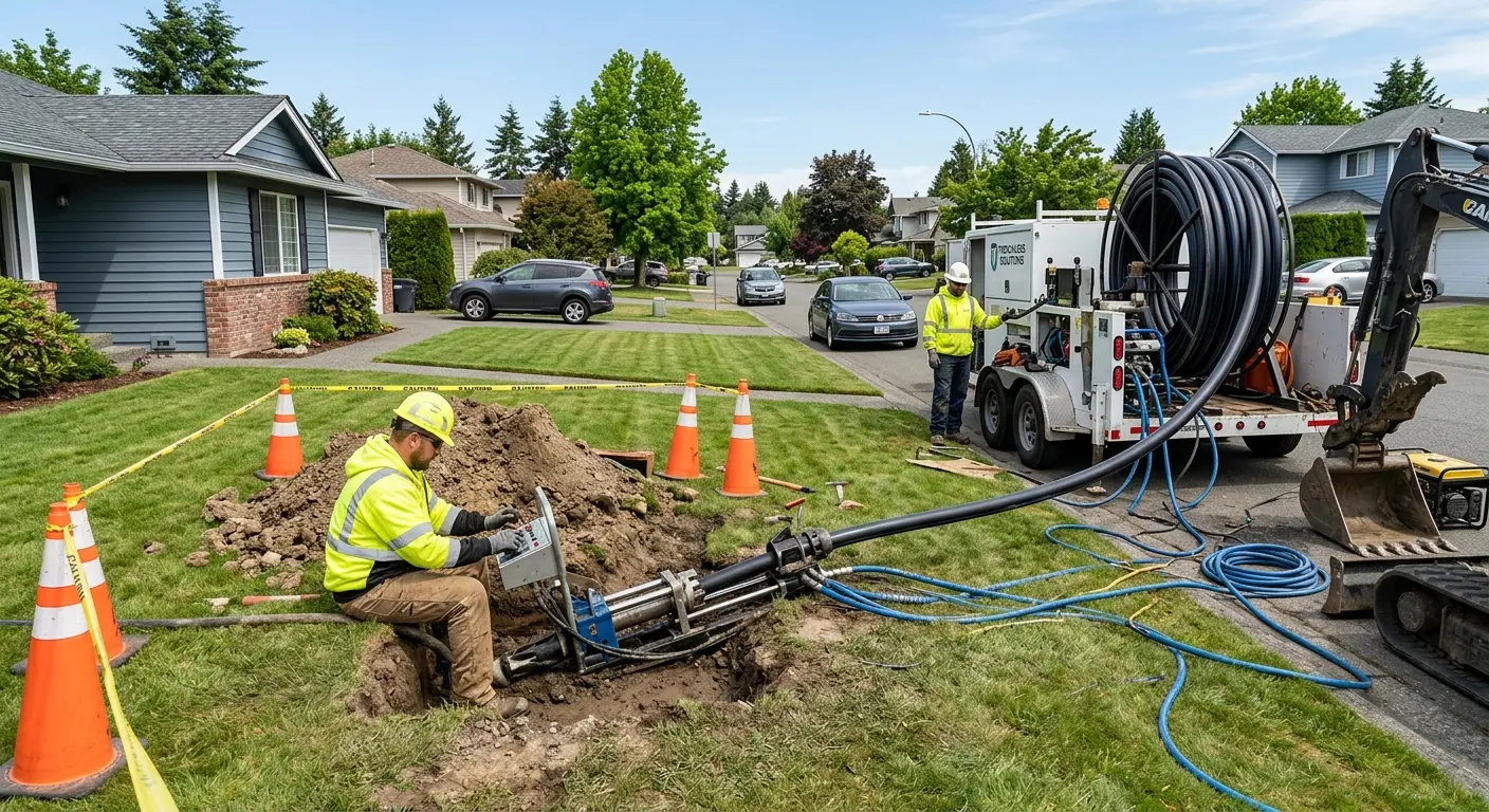 Trenchless Sewer Repair in South Fayette, PA